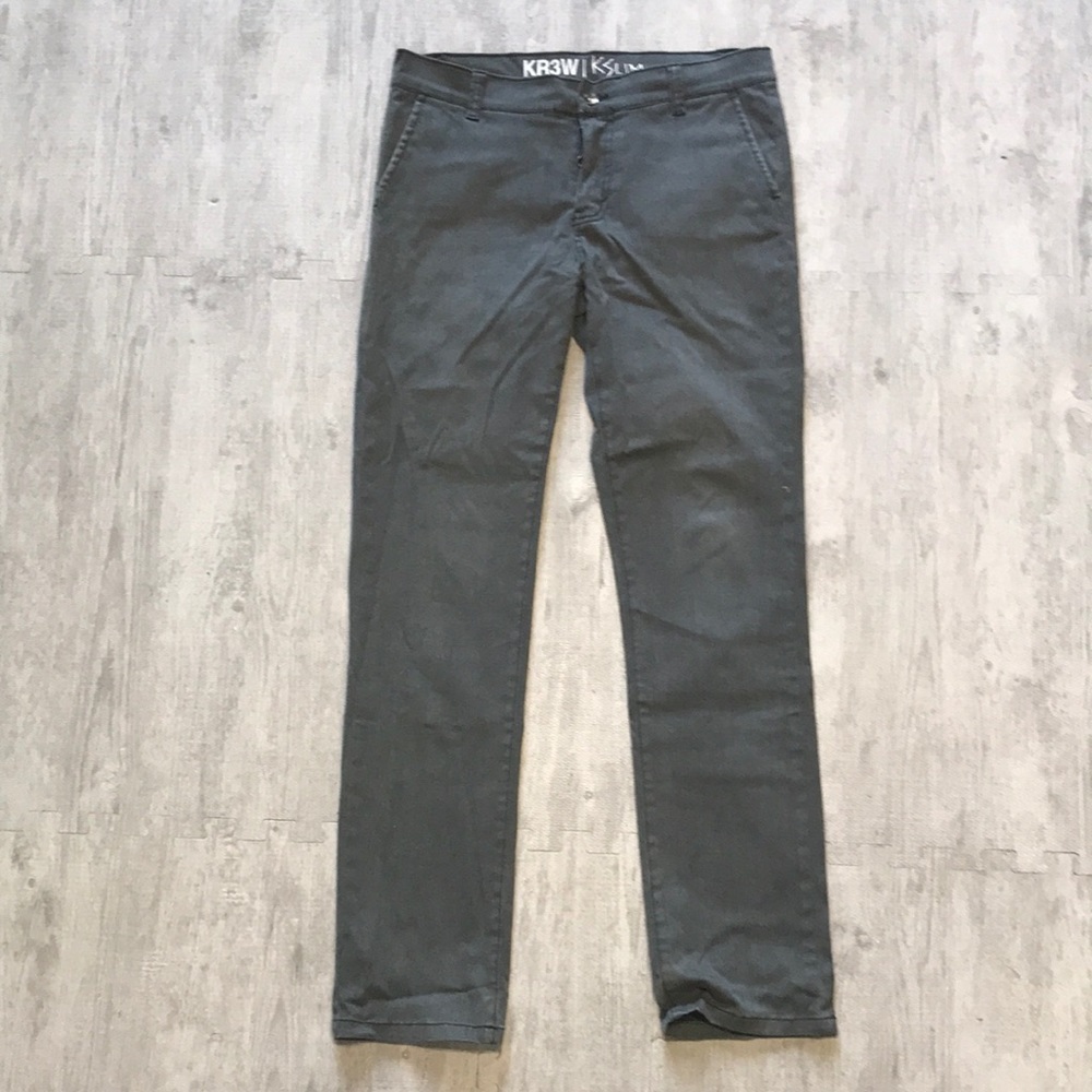 KR3W K Slim Dress Chinos